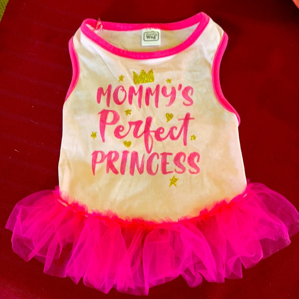 Simply wag pink tutu shirt